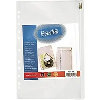 Dokumentu kabata ar rāvējslēdzi Bantex Zip A4, 140 mikr. 548491