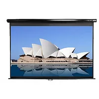 Elite Screens Manual Series M120Uwh2 Diagonal 120 , 169, Viewable screen width W 266 cm, Black 156350