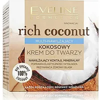 Eveline Rich Coconut kokosriekstu sejas krēms, kas mitrina 50 ml 242534