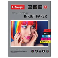 Fotopapīrs Activejet Ap4-230G20 tintes printeriem A4 20 gab. 285227