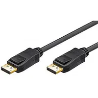 Goobay Displayport connector cable 1.2, gold-plated 68798 1 m 155056