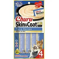 Inaba Churu Skincoat Tunča recepte - cienasts kaķiem 4X14 g 477537