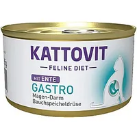 Kattovit Feline Diet Gastro Duck - mitrā barība kaķiem 185G 710542