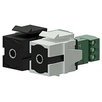 Keystone adapteris, 3,5 Mm ligzda - 3 kontaktu elektriskais bloks Vck315/B 646842