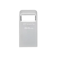 Kingston Usb 3.2 Flash Drive  Datatraveler micro 64 Gb, 3.2, Silver 384895