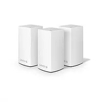 Linksys Whw0103-Eu Velop Whole Home Intelligent Mesh Wifi System, Dual-Band, 3-Pack 802.11Ac, 400867 Mbit/S, 10/100/1000 Ethernet Lan Rj-45 ports 2, Support Yes, Mu-Mimo Antenna type Internal 154582