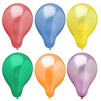 Metallic baloni 25Cm, 25Gab. 0.071 kg / iepak., Pap Star 283646