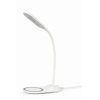 Mobile Charger Wrl Desk Lamp/Wht Ta-Wpc10-Led-01-W Gembird 477661