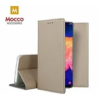 Mocco Smart Magnet Book Case Grāmatveida Maks Telefonam Samsung Galaxy A42 5G Zeltains 394356