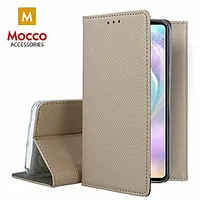 Mocco Smart Magnet Book Case Grāmatveida Maks Telefonam Samsung A505 / A307 A507 Galaxy A50 A30S /A50S Zeltains 785848