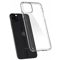 Mocco Ultra Back Case 2 mm Aizmugurējais Silikona Apvalks Priekš Apple iPhone 11 Pro Max Caurspīdīgs 395221