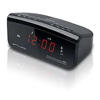 Muse Clock radio Pll M-12Cr Black, Alarm function 160344
