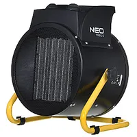 Neo Tools 90-064 elektriskais sildītājs Keramikas Ptc 5000 W Melns 615531