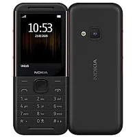 Nokia  5310 Black/Red 2.1 Tft 240 x 320 pixels 8 Mb 30 Dual Sim Mini-Sim Bluetooth 3.0 Usb version microUSB 1.1 Built-In camera 1200 mAh 701570