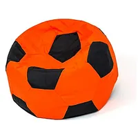 Pufa soma Sako Ball oranži melna Xl 120 cm 590359