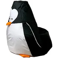 Pufa soma Sako Penguin melnbalta L 105 x 80 cm 590416