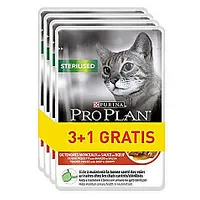 Purina Pro Plan Sterilized Beef - mitrā barība kaķiem 85G 31 425248