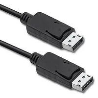 Qoltec Displayport v1.2 male cable 1.5M 89781