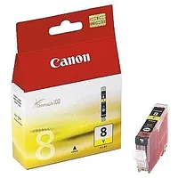Tintes kasete Canon Cli-8Y, 0623B001, dzeltena P 653458