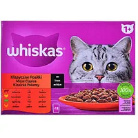 Whiskas Classic Meals in Sauce - mitrā barība kaķiem 12X85G 504550