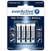 4 x Aaa / Lr03 everActive Pro sārma baterijas Blisteris 278327