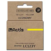 Actis Kb-123Y tinte Brother printerim Rezerves Lc123Y / Lc121Y Standarta 10 ml dzeltens 277552