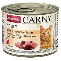 Animonda Cat Carny Adult Turcija ar vistu aknām - mitrā barība kaķiem 200G 480391