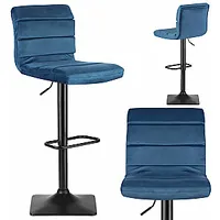 Bāra krēsls ar atzveltni Drava zils 639070