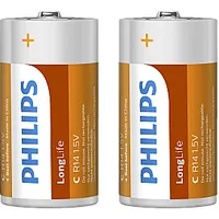 Baterija Philips C Longlife 2Gb 301601
