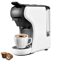 Camry Multi-Capsule Espresso machine Cr 4414 Pump pressure 19 bar, Ground/Capsule, 1450 W, White/Black 369395