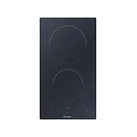 Candy Domino Ceramic Hob Cid 30/G3	 Induction, Number of burners/cooking zones 2, Touch control, Timer, Black 154509