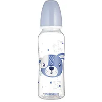 Canpol Babies šaura kakla pudelīte Cute Animals, 250 ml, 11/841Blu 710901
