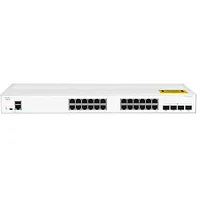 Cisco Cbs350-24T-4G-Eu tīkla slēdzis pārvaldīts L2/L3 Gigabit Ethernet 10/100/1000 Sudrabs 387768