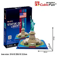 Cubicfun 3D puzle Brīvības statuja 3883