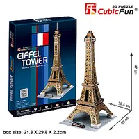 Cubicfun 3D puzle Eifeļa tornis 3878