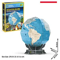 Cubicfun 3D puzle Scratch Globe 572371