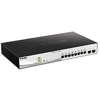 D-Link Dgs-1210-10Mp tīkla slēdzis Pārvaldīts L2/L3 Gigabit Ethernet 10/100/1000 Power over Poe Melns 414585