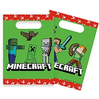 Dāvanu maisiņš papīra Minecraft 4Gab. 636100 655468