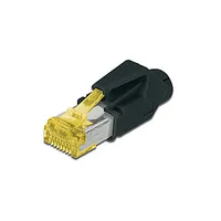 Digitus A-Mo6A 8/8 Hrs At 6A modular Rj45 Plug, Hirose Tm31 8P8C, shielded, for round cable, incl. hood 499560