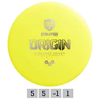 Diskgolfo diskas Midrange draiveris Neo Origin Evolution Yellow 673459