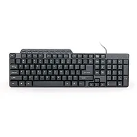 Keyboard Multimedia Usb Eng/Black Kb-Um-104 Gembird 8985