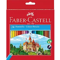 Krāsainie zīmuļi Faber-Castell Classic, 24 krāsas 558198