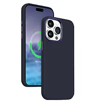 Krāsains korpuss Lux Magnetic priekš iPhone 15 Pro Magsafe Case tumši zils 674403