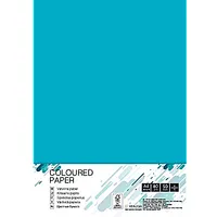 Krāsains papīrs College A4, 80G/M², 50 loksnes,  Aqua Blue Ab48 548734