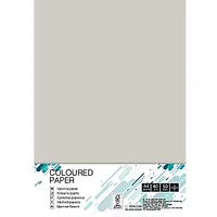 Krāsains papīrs College A4, 80G/M², 50 loksnes, Grey Gr21 548748