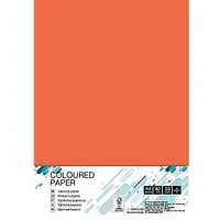 Krāsains papīrs College A4, 80G/M², 50 loksnes, Orange Or43 548722