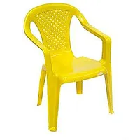 Krēsls bērnu 38X38X52Cm Camelia dzeltenes 107573