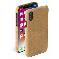 Krusell Apple Broby Cover iPhone Xs cognac 461000