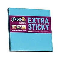 Līmlapiņas Stickn 21673 Extra sticky 76X127Mm 90L neona zils 539357