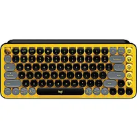Logitech Pop Keys Keyboard Blast 920-010735 Wireless Black Yellow Us 305838